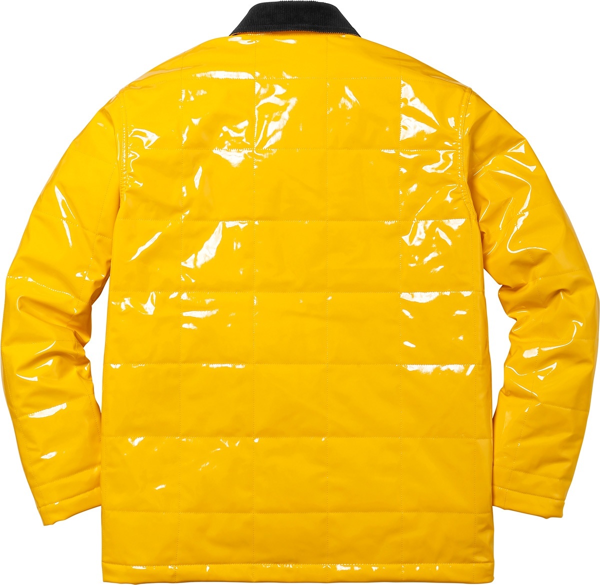 Quilted Patent Vinyl Work Jacket view 16